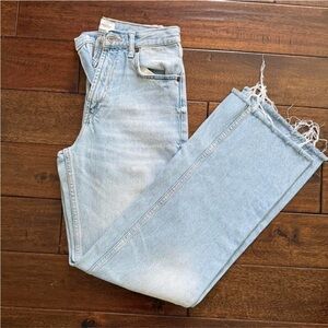 Zara Light Blue High Rise Women’s Jeans